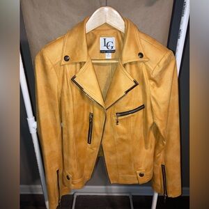 Lena Gabrielle Suede Like Jacket